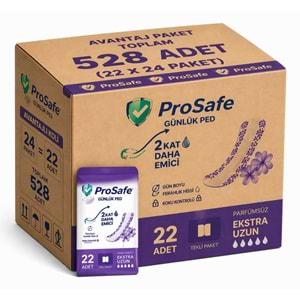 Prosafe Günlük Ped Uzun 528 Adet