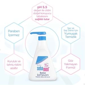 Sebamed Bebek Şampuanı 250ML Yeni Doğan (3 Lü Set)