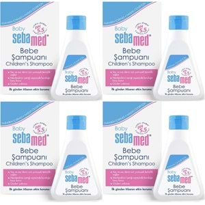 Sebamed Bebek Şampuanı 250ML (4 Lü Set)