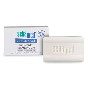 Sebamed Clear Face Kompakt Yüz Temizleme Barı Sabun Sivilceye Yatkın Cilt 100GR (4 Lü Set)