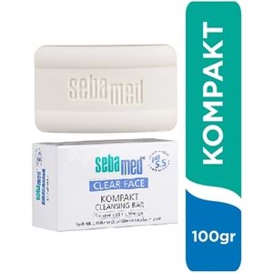 Sebamed Clear Face Kompakt Yüz Temizleme Barı Sabun Sivilceye Yatkın Cilt 100GR (5 Li Set)