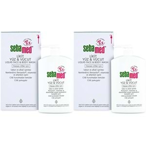 Sebamed Yüz ve Vücut Temizleyici Likit 1000ML (2 Li Set)