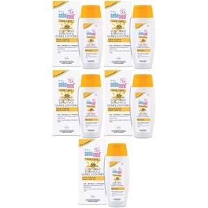 Sebamed Sun Care Bebek Güneş Losyonu Kremi 50+ Faktör 150ML (Hassas Ciltler İçin) (5 Li Set)