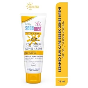 Sebamed Baby Sun Care Güneş Kremi 75ML 50+ Çok Yüksek Faktör Çoçuk (4 Lü Set)
