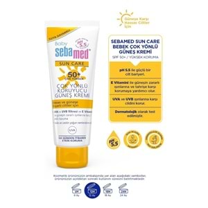 Sebamed Baby Sun Care Güneş Kremi 75ML 50+ Çok Yüksek Faktör Çoçuk (4 Lü Set)