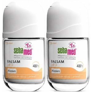 Sebamed Roll-On 50ML Balsam Hassas/Sensitive (2 Li Set)