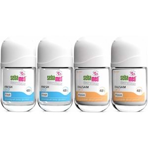 Sebamed Roll-On 50ML Balsam Hassas/Sensitive + Roll-On 50ML Fresh (Karma 4 Lü Set)