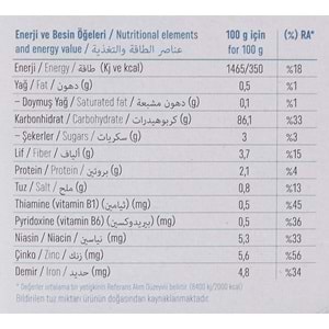 Sinangil Glutensiz Un 25KG (25000GR) Kutu Çölyak Diyetine Uygun (5PK*5KG)