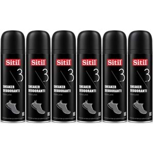 Sitil Sneaker Ayakkabı Deodorantı 150 ML (6 Lı Set)