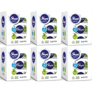 Sleepy Yüz Temizleme Havlusu Bamboo Make Up 360 Yaprak (18PK*20)