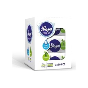 Sleepy Yüz Temizleme Havlusu Bamboo Make Up 720 Yaprak (36PK*20)