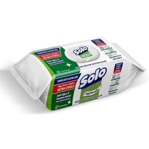 Solo Yüzey Temizlik Havlusu (Beyaz Sabun/Sedir/Okaliptus/Limon) (Karma 12 Li Set) 1200 Yaprak