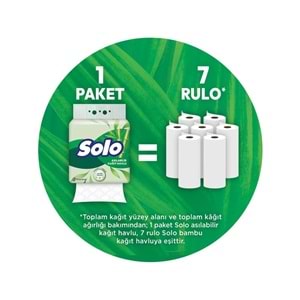 Solo Asılabilir Kağıt Havlu (Hijyenik ve Pratik Kullanım İçin Uygun) (24 Lü Set)