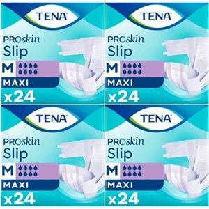 Tena Proskin Slip Maxi Bel Bantlı Yetişkin Bezi M - Orta - Medium 96 Adet