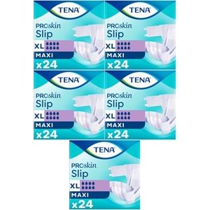 Tena Proskin Slip Maxi Bel Bantlı Yetişkin Bezi XL - Ekstra Large - Extra Large 120 Adet