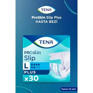 Tena Proskin Slip Plus Bel Bantlı Yetişkin Bezi L - Büyük - Large 240 Adet
