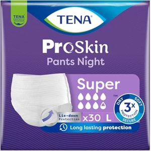 Tena Proskin Pants Süper Night Gece Emici Külot Yetişkin Bezi L - Büyük - Large 150 Adet