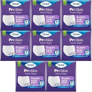 Tena Proskin Pants Süper Night Gece Emici Külot Yetişkin Bezi L - Büyük - Large 240 Adet