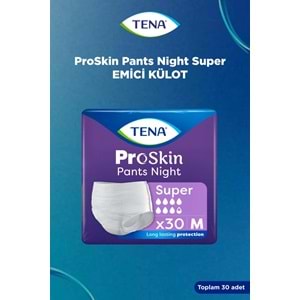 Tena Proskin Pants Süper Night Gece Emici Külot Yetişkin Bezi M - Orta - Medium 240 Adet