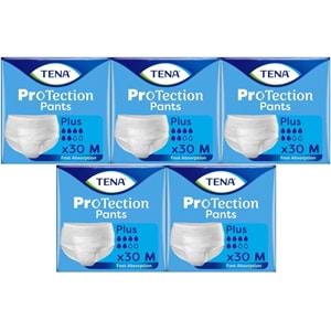 Tena ProTection Pants Plus Emici Külot Yetişkin Bezi M - Orta - Medium 150 Adet