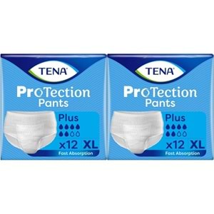 Tena ProTection Pants Plus Emici Külot Yetişkin Bezi XL - Ekstra Büyük - Extra Large 24 Adet