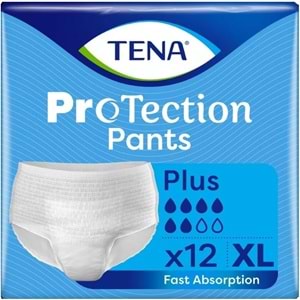Tena ProTection Pants Plus Emici Külot Yetişkin Bezi XL - Ekstra Büyük - Extra Large 24 Adet