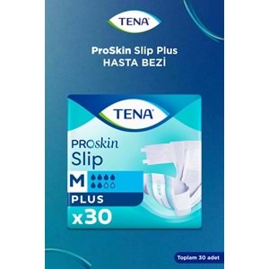 Tena Proskin Slip Plus Bel Bantlı Yetişkin Bezi M - Orta - Medium 90 Adet