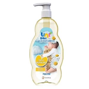Uni Baby Bebek Şampuanı 700ML Tatlı Rüyalar (Pompalı) (4 Lü Set)
