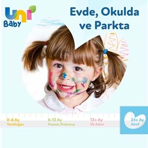 Uni Baby Islak Havlu Mendil 52 Yaprak Aktif 16 Lı Set (4PK*4) 832 Yaprak