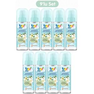 Uni Baby Bebek Kolonyası 150ML Nemlendiricili - Bahar Çiçekleri (9 Lu Set)