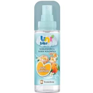 Uni Baby Bebek Kolonyası 150ML Nemlendiricili - Tatlı Esintiler (4 Lü Set)