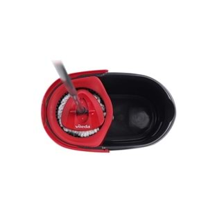 Vileda Turbo Pedallı Temizlik Seti (Komple Set)+ Turbo Yedek Mop Paspas Ucu Mikrofiber (2 Adet)