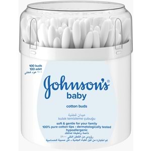 Johnsons Baby Kulak Temizleme Çubuğu 100 Adet (5 Li Set)
