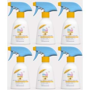 Sebamed Sun Care Bebek Güneş Losyonu Kremi Sprey 50+ 200ML PARFÜMSÜZ (Hassas Ciltler) (6 Lı Set)