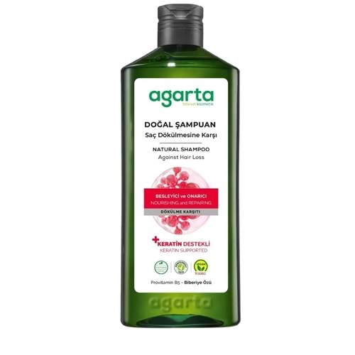 Agarta Doğal Şampuan 400 ML Saç Dökülmesine Karşı Çözüm