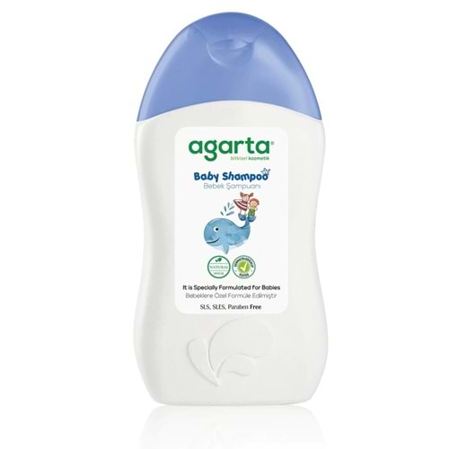 Agarta Doğal Erkek Bebek Çocuk Şampuanı Saç ve Vücut 400 ML