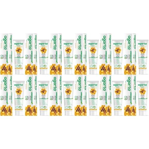Agarta Doğal Diş Macunu 100ML Propolis (12 Li Set)