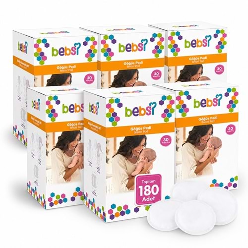 Bebsi Göğüs Pedi (30 Lu) Ekonomik Pk 180 Adet (6PK*30)