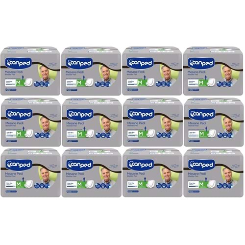 Canped Mesane Pedi Klasik Erkek M - Orta 144 Adet (12PK*12)