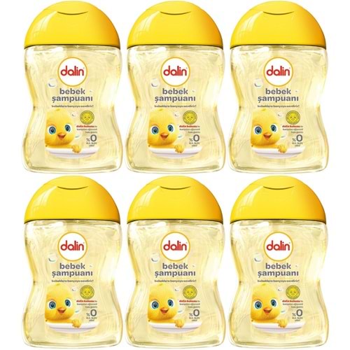 Dalin Bebek Şampuanı Klasik 100ML (6 Lı Set)
