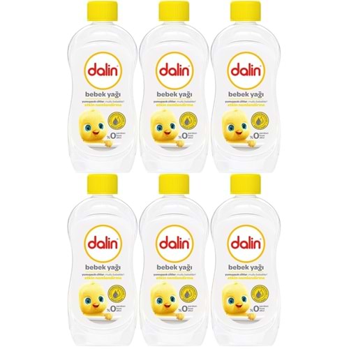 Dalin Bebek Yağı 300ML Klasik Etkin Nemlendirici (6 Lı Set)