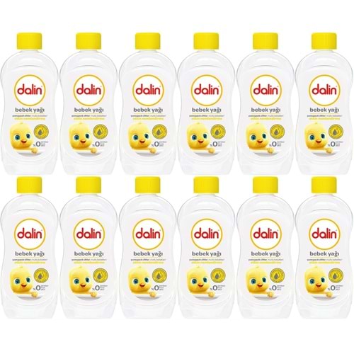 Dalin Bebek Yağı 300ML Klasik Etkin Nemlendirici (12 Li Set)