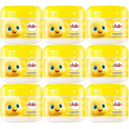 Dalin Vazelin 100ML Klasik (9 Lu Set)