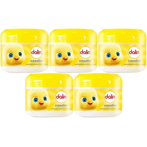 Dalin Vazelin 100ML Klasik (5 Li Set)