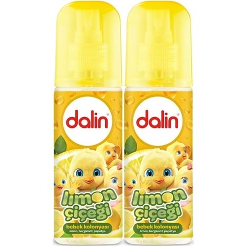 Dalin Bebek Kolonyası 150ML Limon Çiçeği (Limon-Bergomat-Papatya) (2 Li Set)