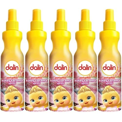 Dalin Kolay Saç Tarama Spreyi 200ML Peri Işıltısı (5 Li Set)