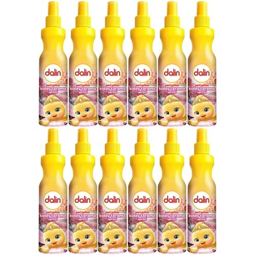 Dalin Kolay Saç Tarama Spreyi 200ML Peri Işıltısı (12 Li Set)