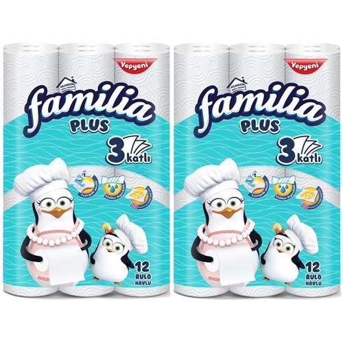 Familia Kağıt Havlu Plus 24 Lü Pk (3 Katlı) (2PK*12)