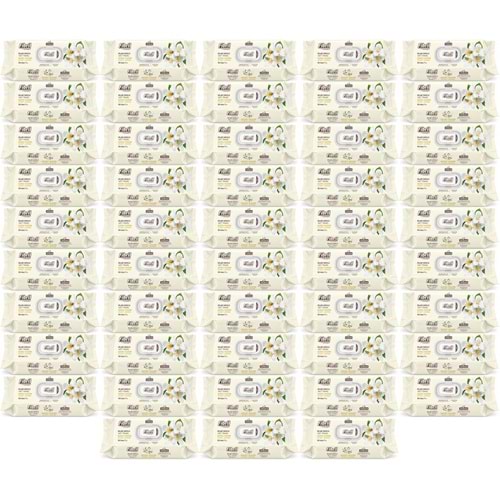 Fibril Islak Havlu Mendil 90 Yaprak Gizemli Yasemin Plastik Kapaklı (48 Li Set) 4320 Yaprak