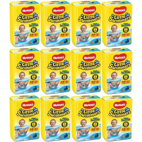 Huggıes Little Swımmers Mayo Bebek Bezi 5-6 Beden 12-18 KG 132 Adet 12PK*11
